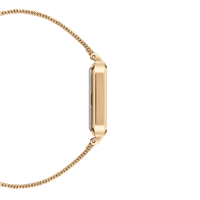 Orologio Daniel Wellington Donna Quadro Pressed Evergold in Acciaio DW00100556 - DW00100556